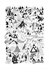 All the Mountains In Switzerland