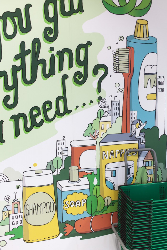 Woolworths national store murals – James Gulliver Hancock