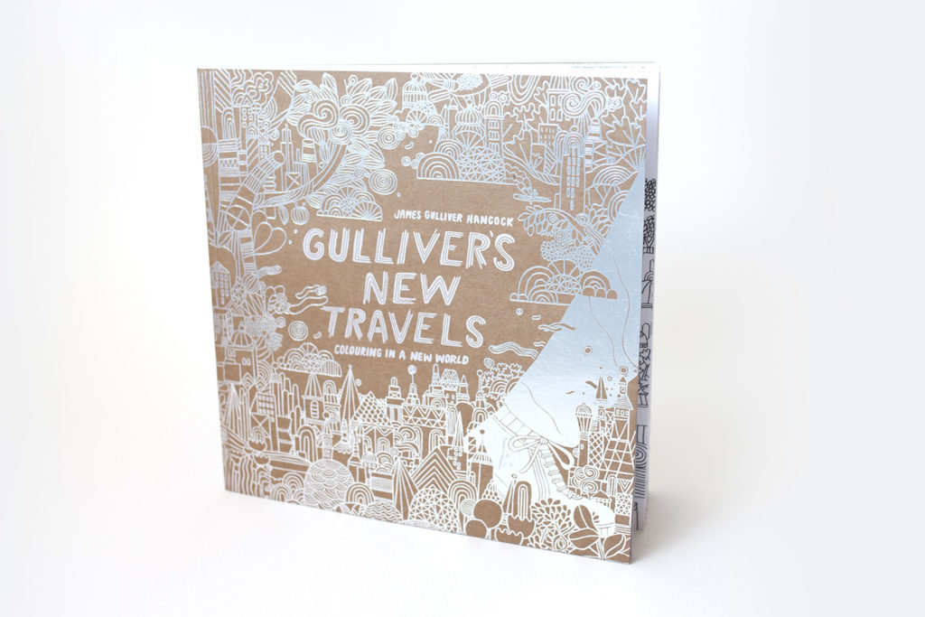 Gulliver’s New Travels colouring book