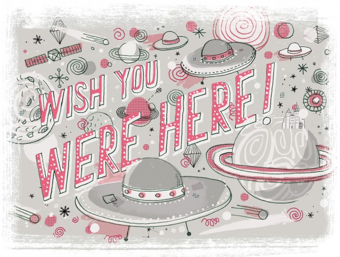 Postcard From Mars James Gulliver Hancock